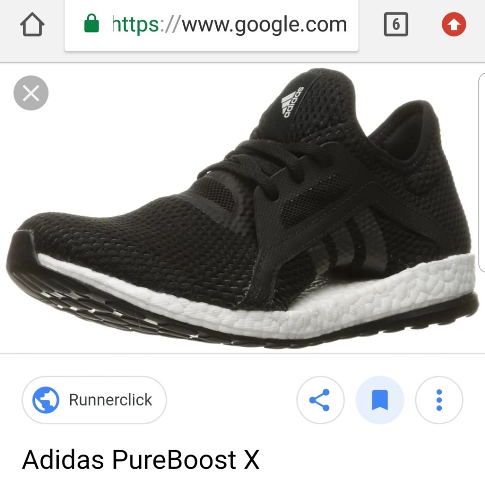 Adidas Pureboost running shoes